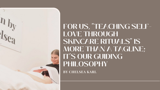 For us, "Teaching self-love through skincare rituals" is more than a tagline; it's our guiding philosophy.