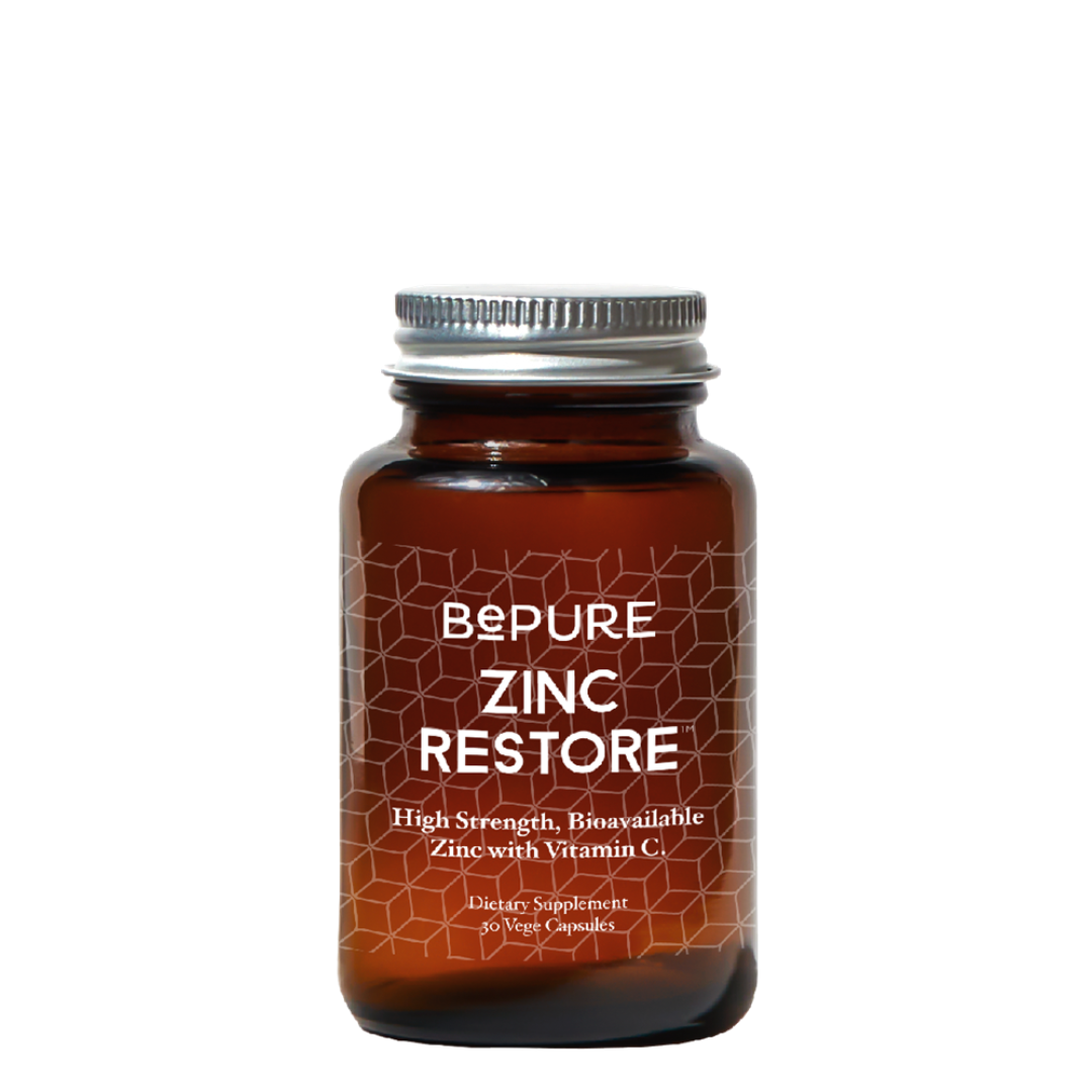 BePure Zinc Restore 30 capsules / 1-month supply