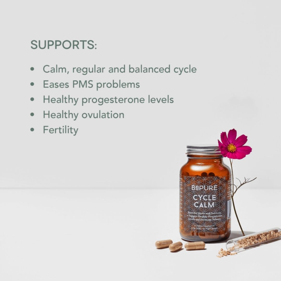 BePure CycleCalm 90 capsules / 1-month supply